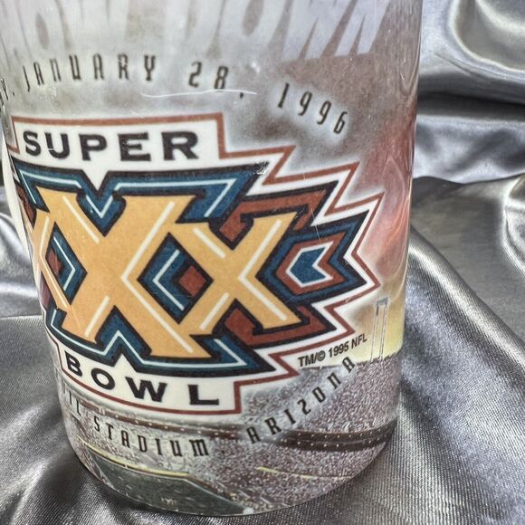Super‎ Bowl XXX Steelers 10oz Coffee Mug Cup 1995 AFC Champions NFL Sun Devil - Picture 10 of 12